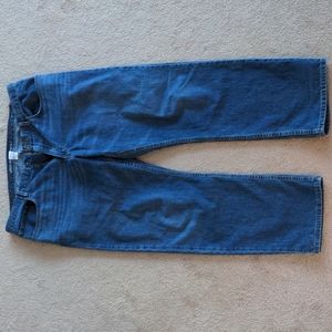 Eddie Bauer Men's Flex Jeans Straight Fit Meridian Blue 38 x 30